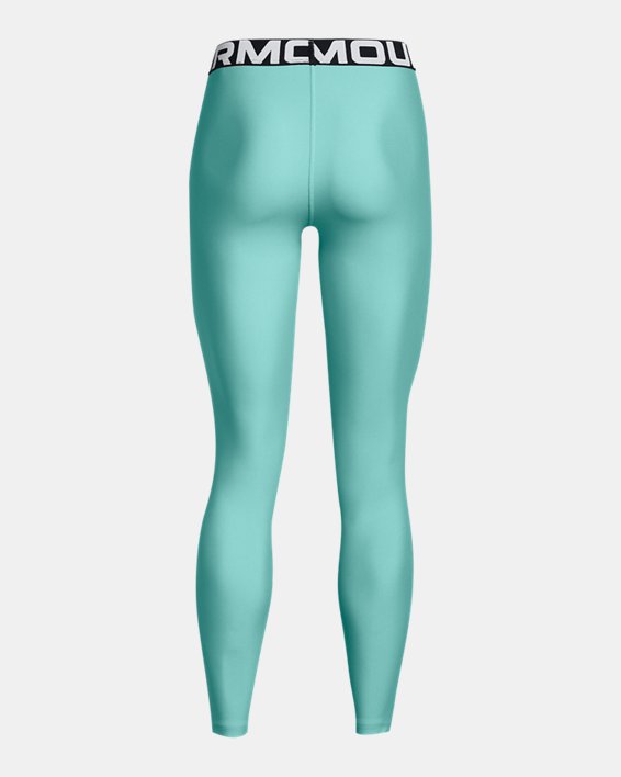 Women's HeatGear® Leggings, Green, pdpMainDesktop image number 5